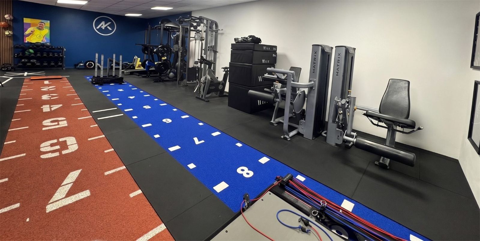 Pistes d'appuis, machines Matrix et plyo box